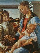 Sandro Botticelli Madonna and Child with an Angel oil painting on canvas